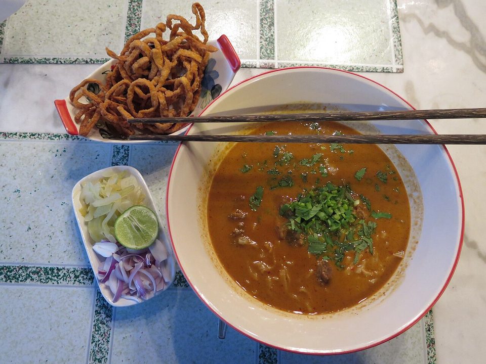 Khao Soi (Northern curry noodle soup)