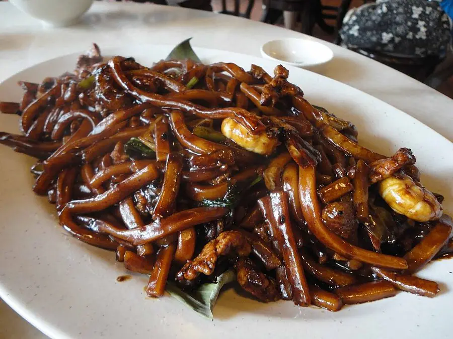 KL Hokkien Mee (Dark soy braised noodles)