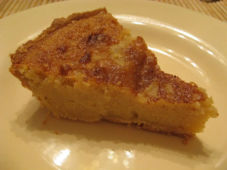 Chess Pie (Sugar, butter and egg custard pie)