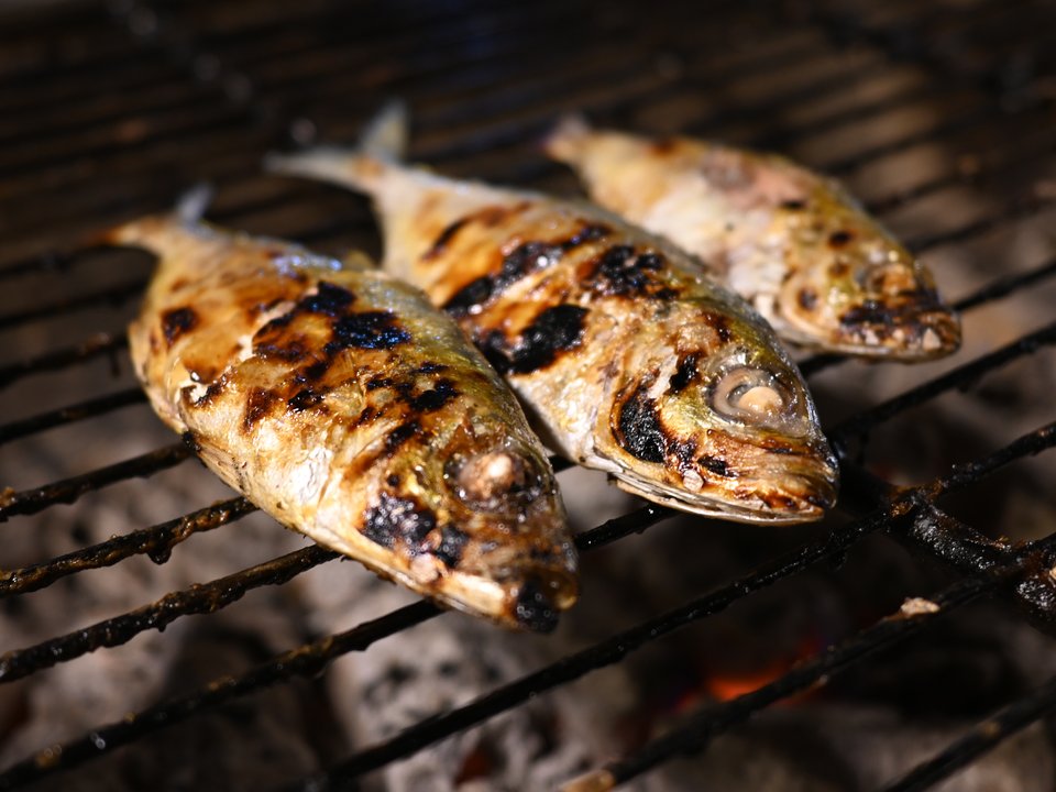 Pla Pao (Salt-crusted grilled fish)